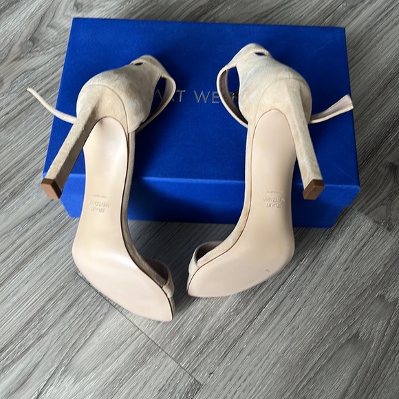 Stuart Weitzman Suede Sandals - Picture 5 of 8